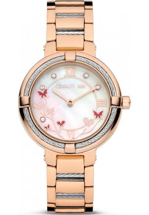 Cerruti Womens CIWLG0008305 Ladies Gardena Watch - Rose Gold - One Size
