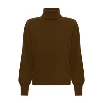 MY ESSENTIAL WARDROBE Truien & Vesten, Dames, Bruin, S, Coltruien