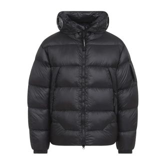 C.P. Company C.p. Company, Jassen, Heren, Zwart, S, Leer, Medium Jacket in DD-Shell