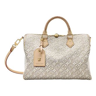 Louis Vuitton (WMNS) LOUIS VUITTON Speedy Soft 30 Monogram Embl&egrave;me Peuplier M28479
