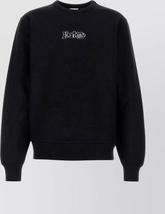 Burberry cotton blend logo sweatshirt