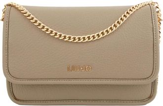 Liu Jo Manhattan S Schoudertas - Dames - Schoudertassen - Beige - ONE Size - Polyester - Tassen