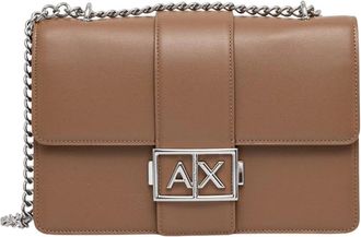 A|X Armani Exchange Crossbody Bag - Dames - Schoudertassen - Bruin - ONE Size - Polyester - Tassen