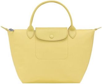 Longchamp Small Le Pliage One Top Handle Bag in Lime at Nordstrom