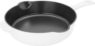 Staub Cast Iron 8.5In White Traditional Deep Skillet