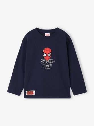 Spiderman Langarmshirt f&uuml;r Jungen marine