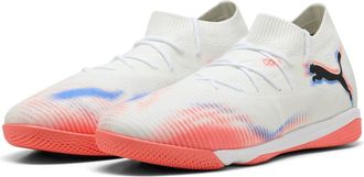 Puma Future 8 Match Flat zaalvoetbalschoenen voor heren (Poema Wit)