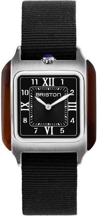 Briston Streamliner Black Dial Ladies Watch 252030.SA.T.1.NB
