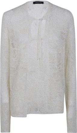 Fabiana Filippi Ribbon Round Neck Cardigan