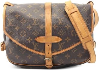 Louis Vuitton 2008 Saumur 30 monogram shoulder bag - Brown