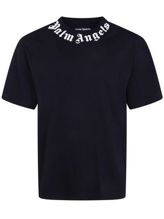 Palm Angels T-Shirt Regular Fit Neck Logo