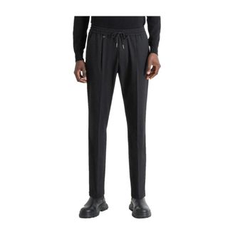 Antony Morato Elegant Black Straight Leg Trousers