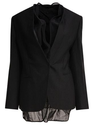 Brunello Cucinelli Blazer With Integrated Tank Top