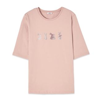 Oltre Donna, Top, Rosa, L, new