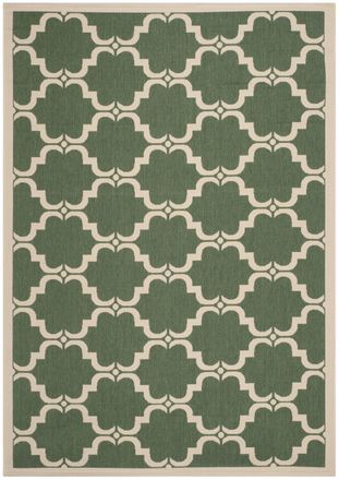 Safavieh Alfombra verde/beige 201 x 290 cm