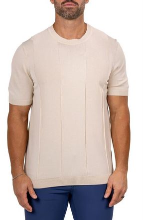 Maceoo Marthy White Crewneck in Beige at Nordstrom, Size 6