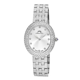 Porsamo Bleu Angelica Quartz Silver Sunray Dial Ladies Watch 1344AANS