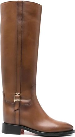 Santoni Stivali con fibbia - Marrone