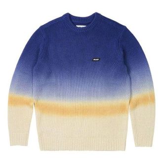 Palace Gradient Dye Rib Knit Blue P25KW022