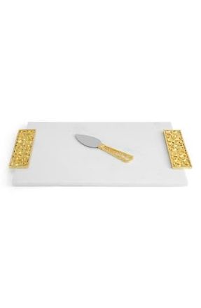 Michael Aram Heart Cheese Board & Spreader in White at Nordstrom Rack