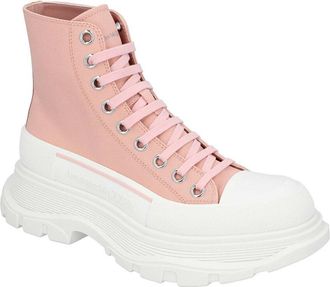 Alexander McQueen Alexander Mcqueen Womens Canvas Tread Slick Boot, Never Worn (Authentic Pre- Loved)