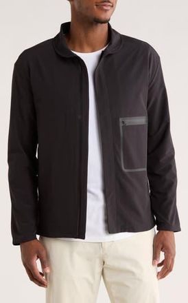 Imperfects Exodus Shepherds Zip-Up Shirt in Obsidian at Nordstrom Rack, Size Medium