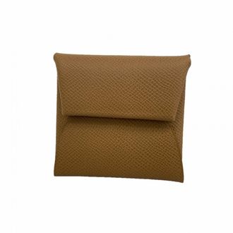 Herm&egrave;s Alezan Mint Green Epsom Leather Coin Purse/Coin Case (Pre-Owned)