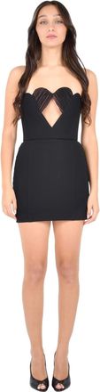 Nensi Dojaka Womens Dress Black Viscose