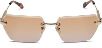 Just Cavalli Zonnebril Glanzend Ros&eacute;goud
