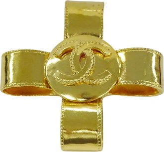 Chanel Plating Brooch (Pre-Owned)
