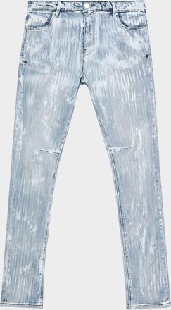 Rta Mens Bryant Lost Frequencies Washed Slim-Fit Jeans