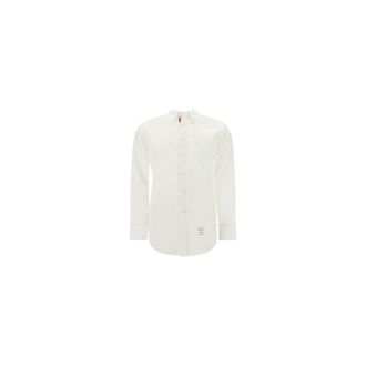 Thom Browne White Cotton Mens Shirt