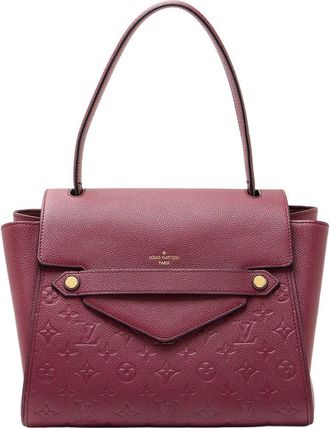 Louis Vuitton Red Monogram Empreinte Trocadero (Authentic Pre-Loved)