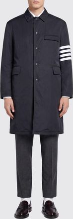 Thom Browne Trench monopetto in poliestere imbottito con motivo 4-Bar