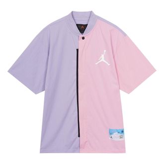 Nike Jordan Air Jordan Dri-fit Dongdan Quick-drying Warm-up Top Purple Pink FD6573-538