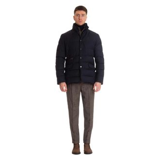 Moorer Jassen, Heren, Blauw, 6Xl, Su&egrave;de, Miro Padded Jacket