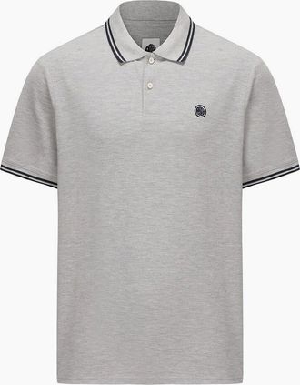 Pretty Green Mens Mens Barton Polo - Grey - Size: 2X large