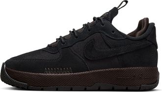 Nike (WMNS) Nike Air Force 1 Wild Black Velvet Brown FB2348-001