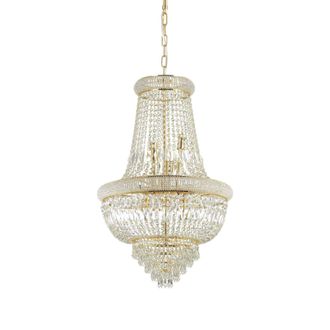 Ideal Lux Ideal Lux Dubai - L&aacute;mpara Colgante De Luz De Lat&oacute;n, E14