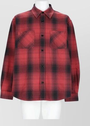 Our Legacy checked cotton shirt