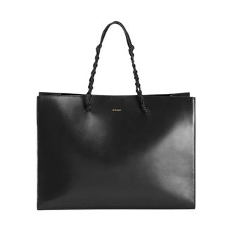 Jil Sander Tote Bags, female, Black, Size: ONE SIZE Shoulder Bags