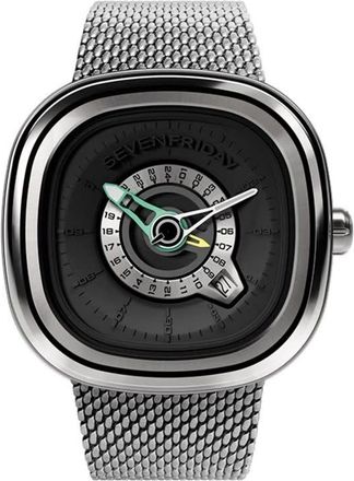 Sevenfriday PG Automatic Black Dial Mens Watch PG1/01 M GMT