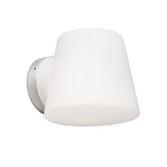 Netlighting Bianca Wall Light with Shade Chrome G9 IP44 in Grey