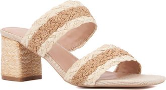 New York & Company Fala Slide Sandal in Bone/natural at Nordstrom Rack, Size 7.5