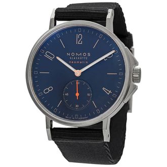 NOMOS Glash&uuml;tte Ahoi Atlantik Automatic Atlantic Blue Dial Mens Watch 552