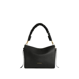 Coccinelle Boheme Small - Dames - Schoudertassen - Zwart - ONE Size - Leer - Tassen