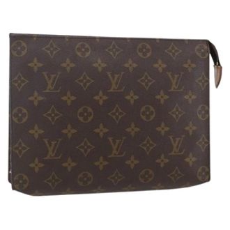 Louis Vuitton Pochette in Tela Pre-owned - - Pre-owned - Donna - Marrone - ONE SIZE