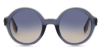 adidas OR0080 91W Womens Sunglasses Blue Size 51