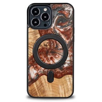 OEM Funda &Uacute;nica Bewood Para Iphone 13 Pro Max - Planetas - Venus Con Magsafe