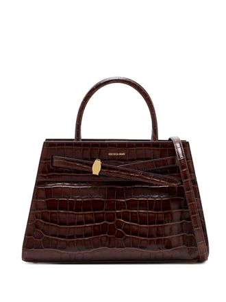 Veronica Beard Dash leather bag - Bruin
